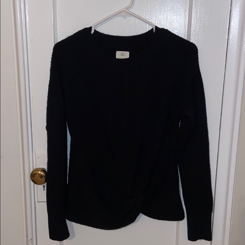 Black sweater